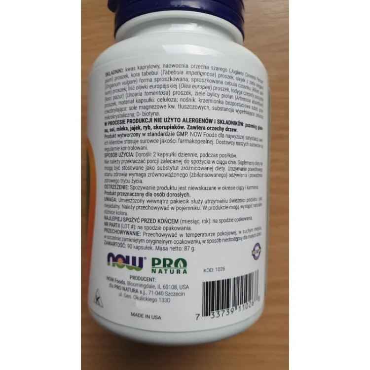 Candida Support Plus 90 kaps.