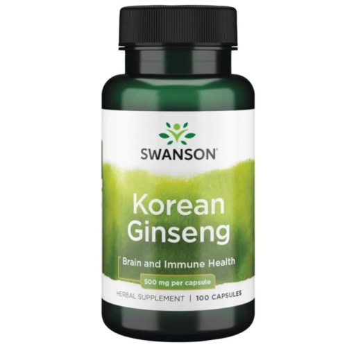 Ginseng Korean (Żeń-szeń koreański) 500mg 100 kaps.