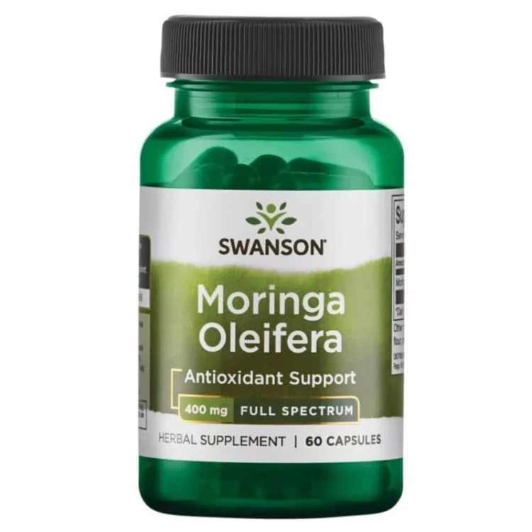 Full Spectrum Moringa Oleifera 400mg 60kaps.