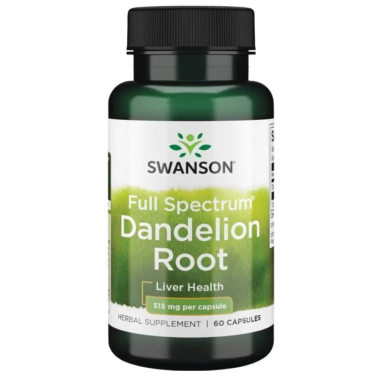 Dandelion (Mniszek Lekarski) 515mg 60 kaps.