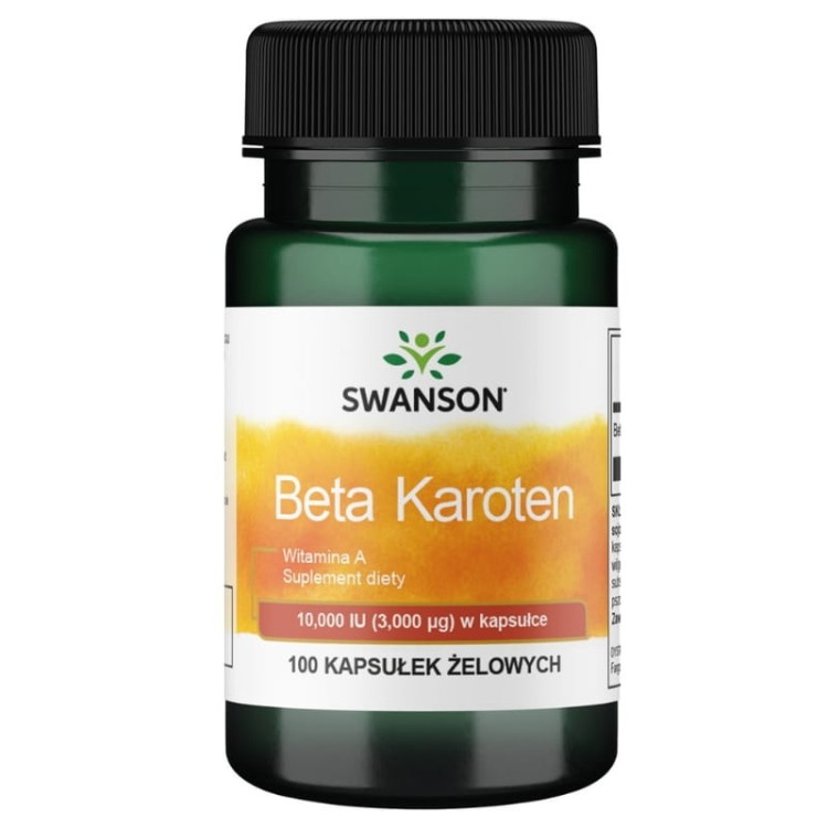 Beta Carotene 10.000IU 100 kaps.