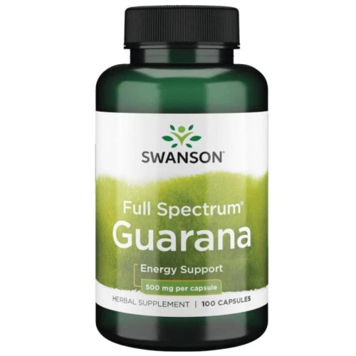 Guarana 500mg 100 kaps.