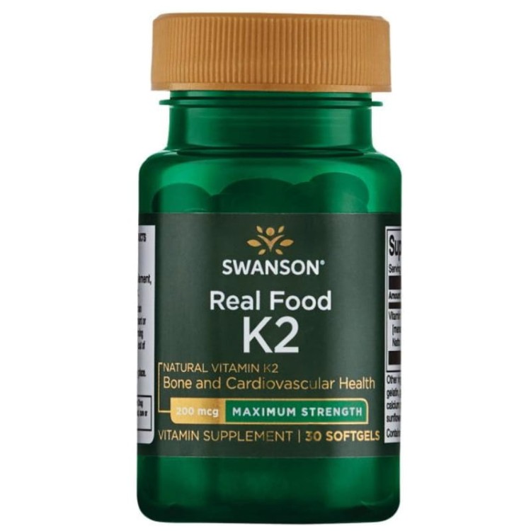 Witamina K2 naturalna 200µg 30 kaps.