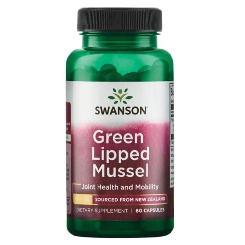 Nowozelandzka liofilizowana zielona małża 500mg 60 kaps.