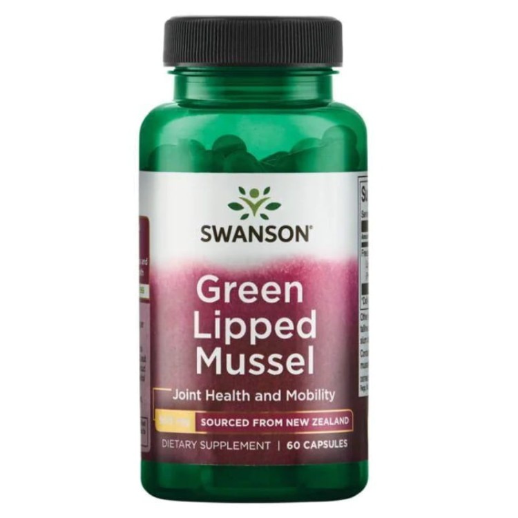 Nowozelandzka liofilizowana zielona małża 500mg 60 kaps.