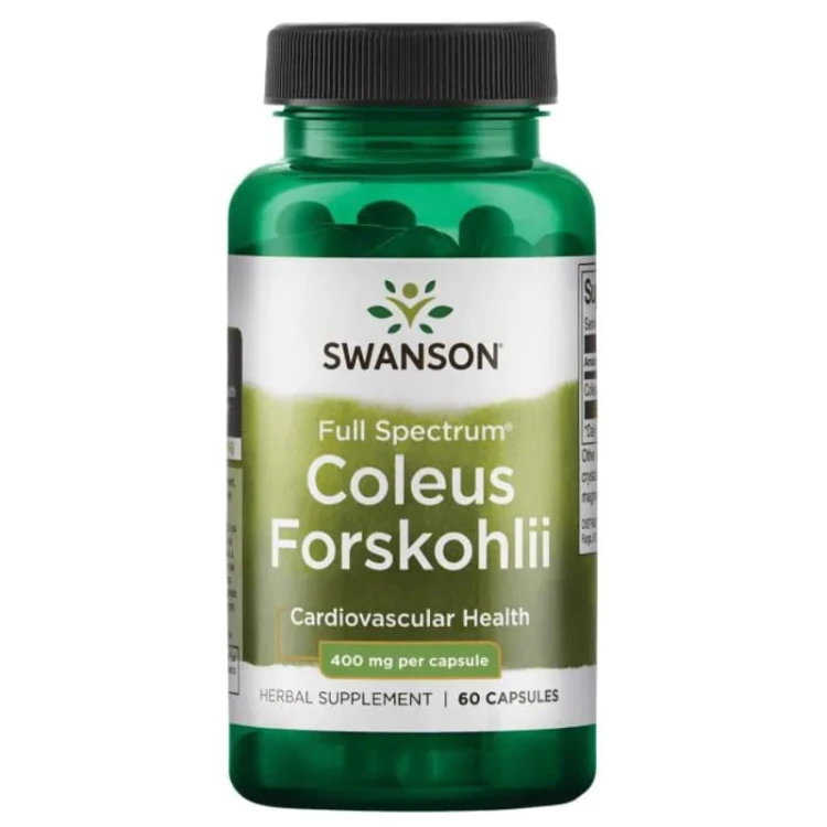 Full Spectrum Coleus Forskohli (Pokrzywa indyjska) 400mg 60 kaps.