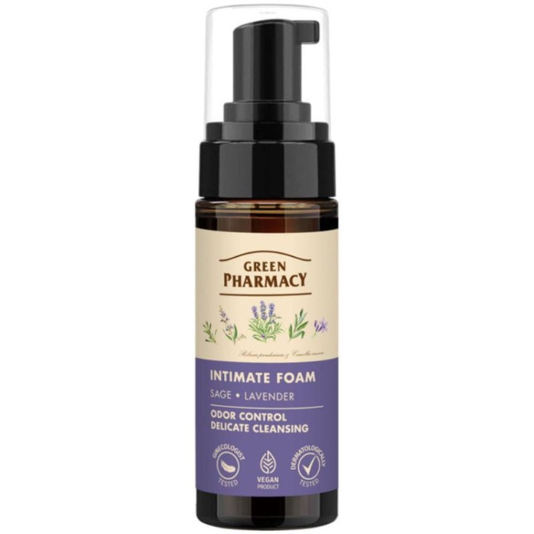 Green Pharmacy Pianka do higieny intymnej Szałwia i Lawenda 150ml
