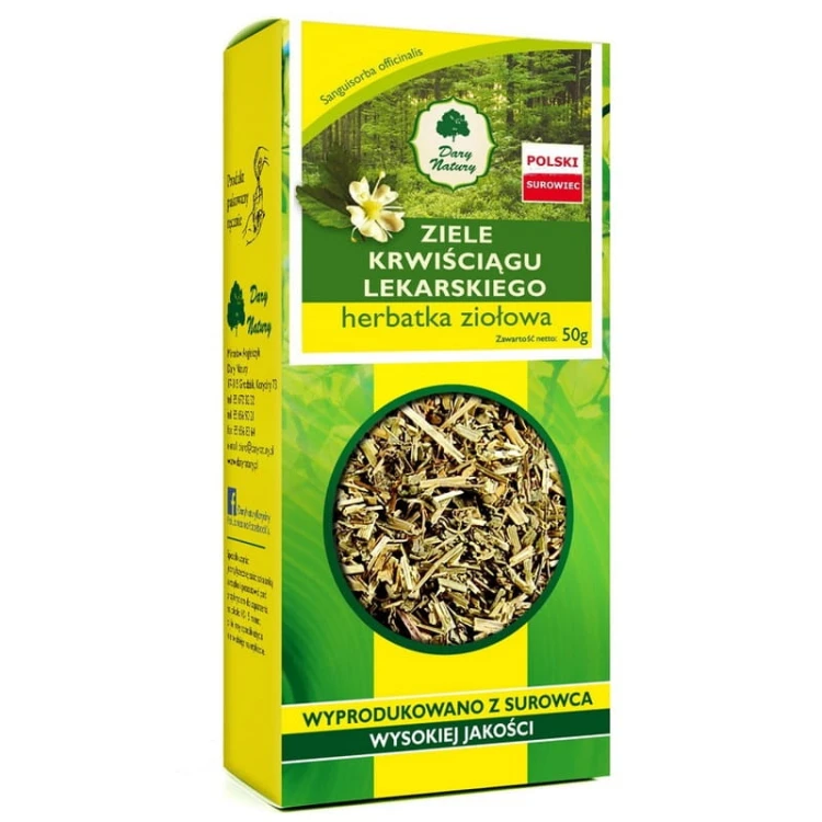 Krwiściąg Lekarski Ziele (Sanguisorba officinalis) 50g
