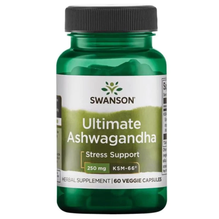 Ashwagandha KSM-66 250mg 60 kaps.