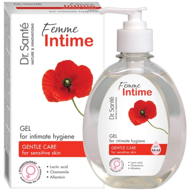 Dr Sante Żel do higieny intymnej Delikatna pielęgnacja Femme Intime 230ml