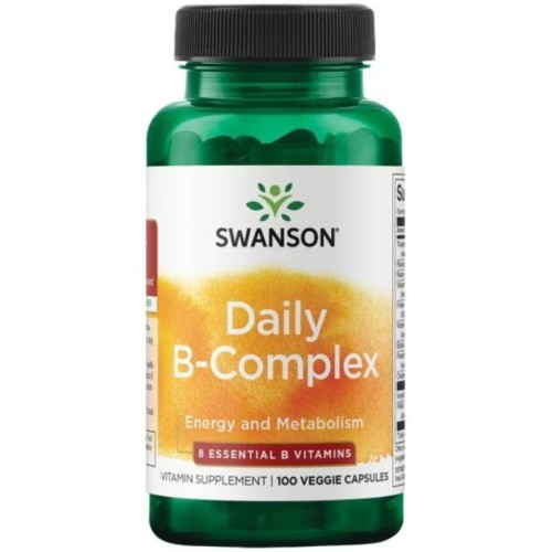 Daily B-complex Witaminy z grupy B 100 kaps.