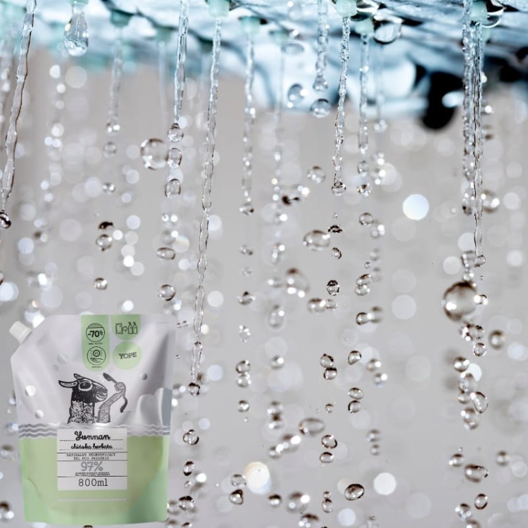 Naturalny żel pod prysznic Yunnan chińska herbata Refill 800ml