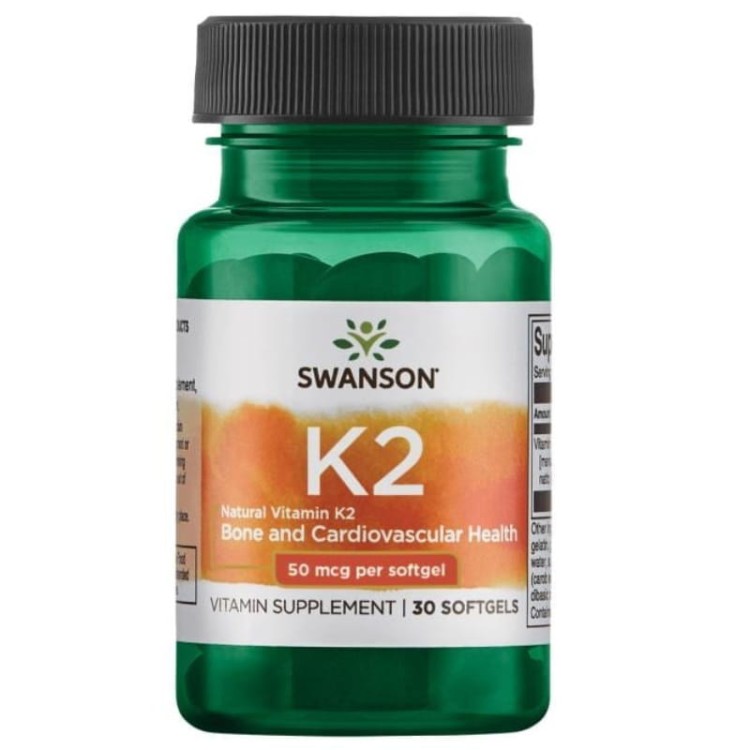 Witamina K2 naturalna 50µg 30 kaps.