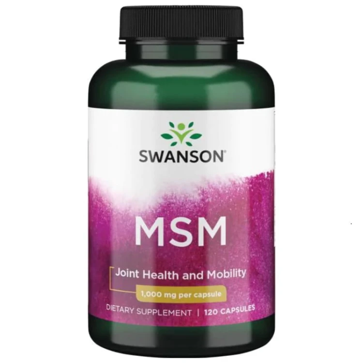 MSM TruFlex Methylsulfonylmethane (metylosulfonylometan) 1000mg 120 kaps.