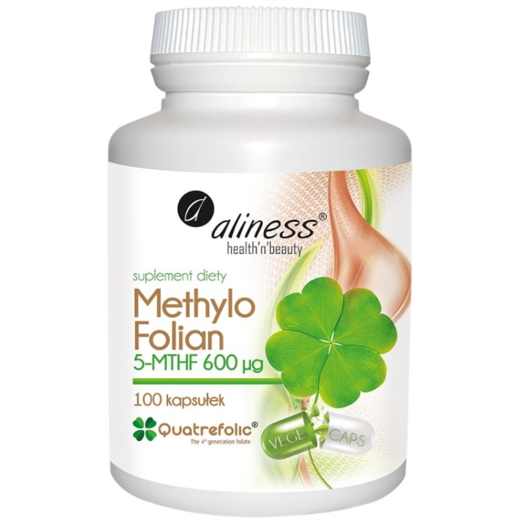 Aliness Methylo Folian 600ug 100 kaps.