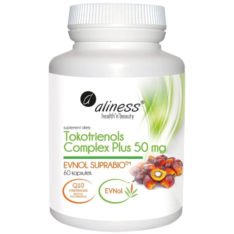 Aliness Tokotrienole Complex PLUS 50mg 60 kaps.