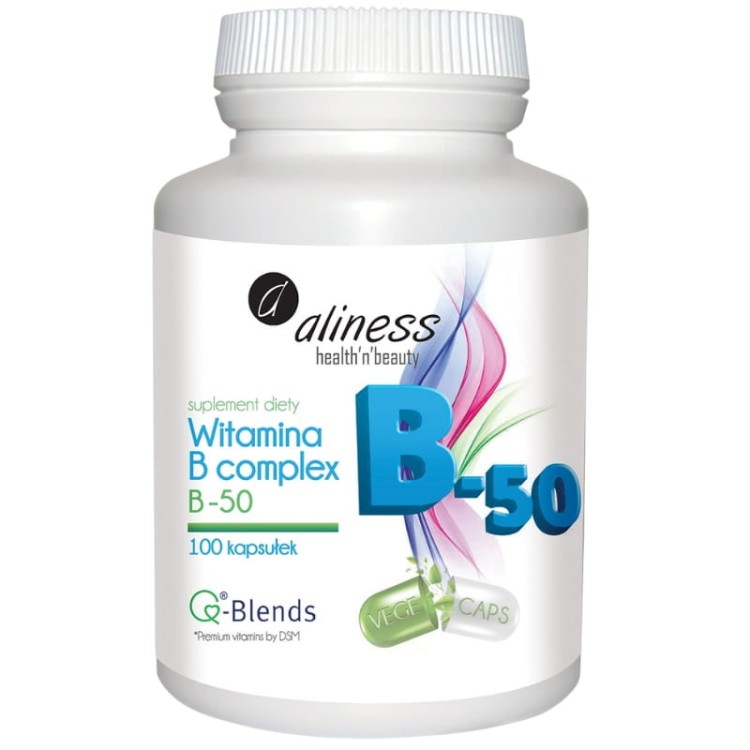 Aliness Witamina B Complex B-50 100 kaps.