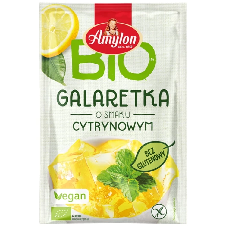 Amylon Galaretka cytrynowa BIO 40g