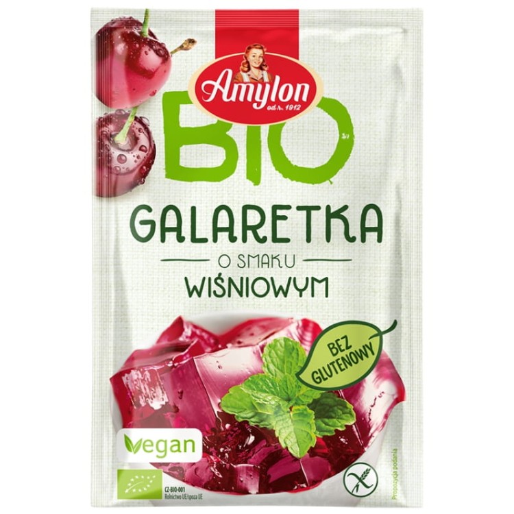 Amylon Galaretka wiśniowa BIO 40g