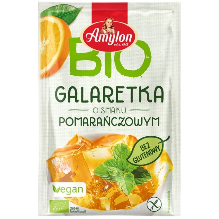 Amylon Galaretka pomarańczowa BIO 40g