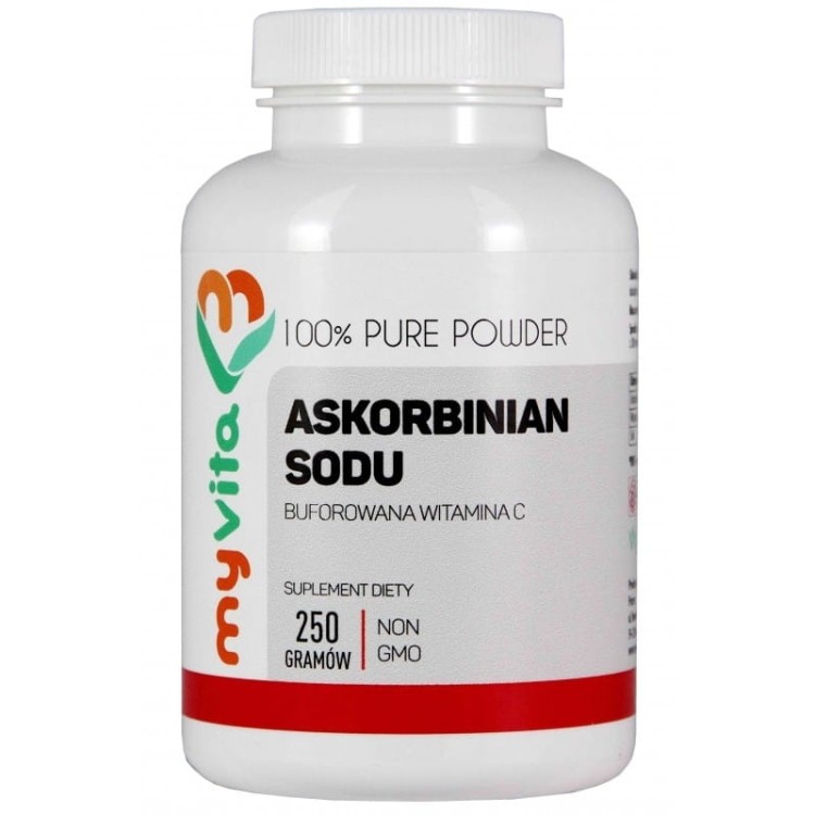 Myvita Askorbinian sodu (witamina C buforowana) 250g