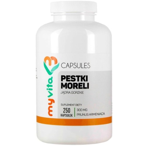 Myvita Pestki moreli 300mg 250 kaps.