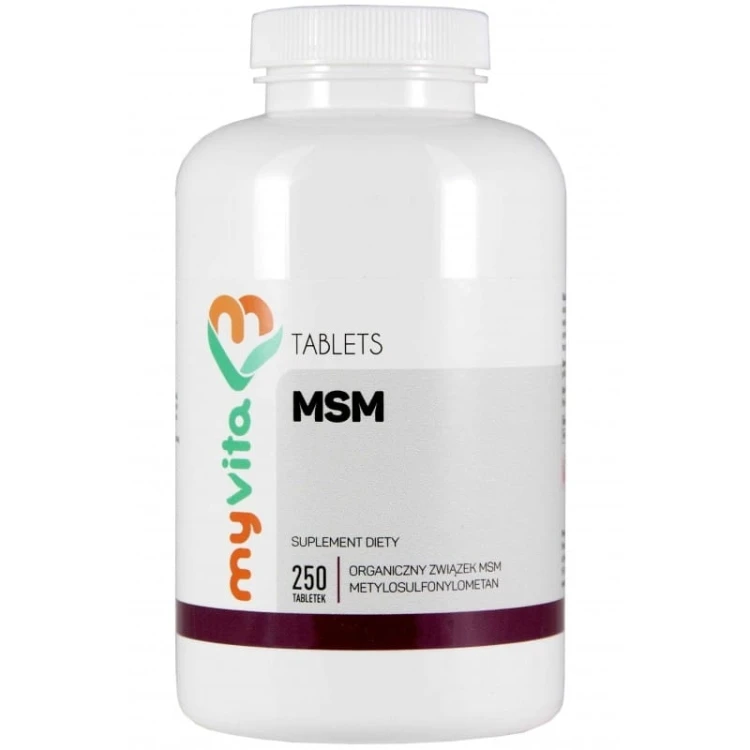 Myvita MSM 500mg 250 tabl.