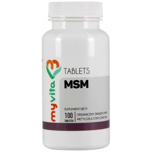 Myvita MSM 500mg 100 tabl.