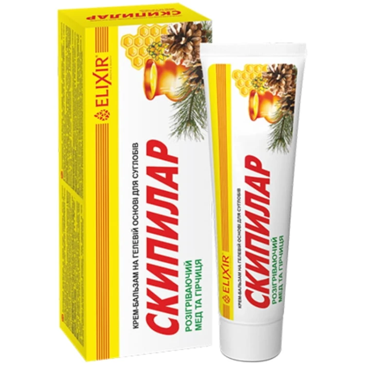 Elixir Skipilar rozgrzewający miód, gorczyca 75ml