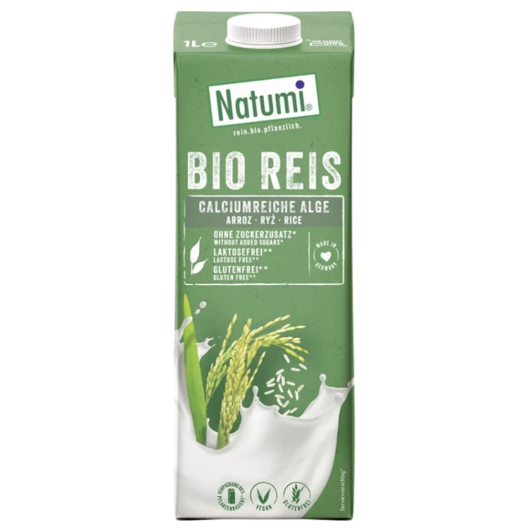Natumi Napój ryżowy z algami morskimi BIO 1 L