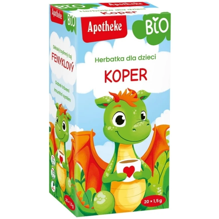 Apotheke Herbatka Dla Dzieci Koper BIO 20x1,5g