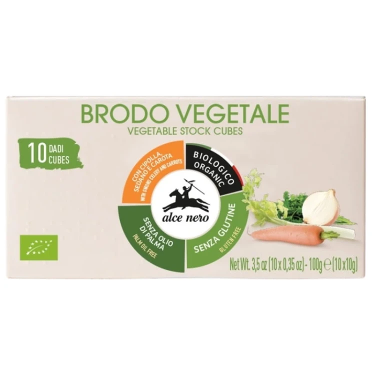 Alce Nero Bulion kostki warzywne BIO 100g
