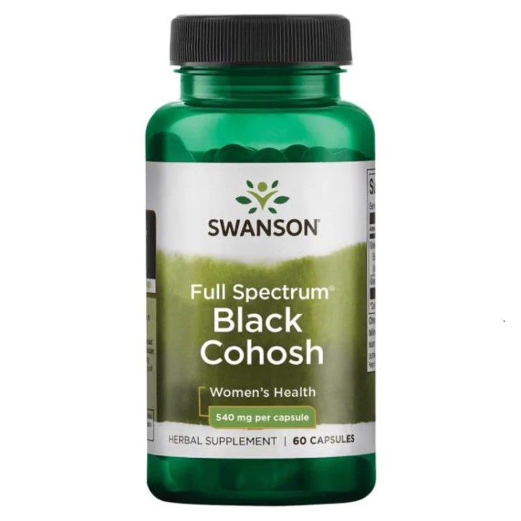 Black Cohosh (Pluskwica Groniasta) 540 mg 60 kaps.