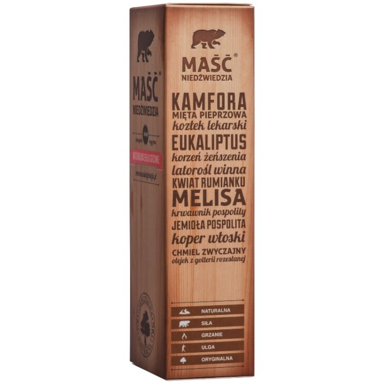 Maść niedźwiedzia naturalna 100ml