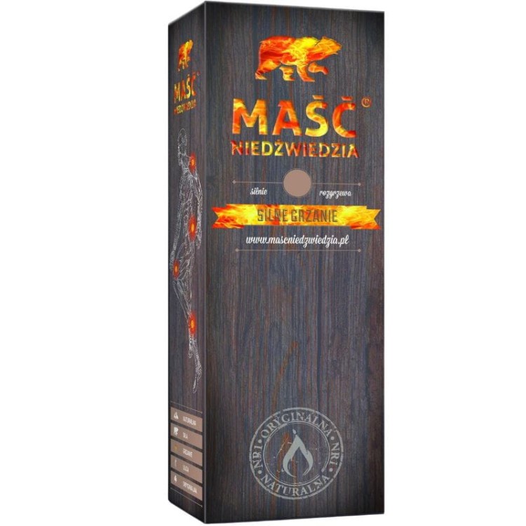Maść niedźwiedzia silne grzanie 200ml