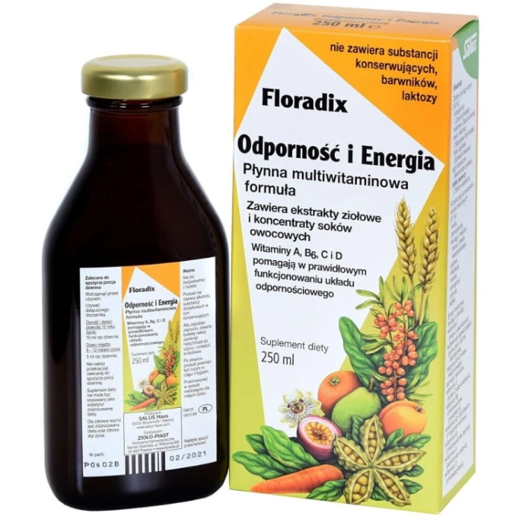Floradix Odporność i energia 250 ml
