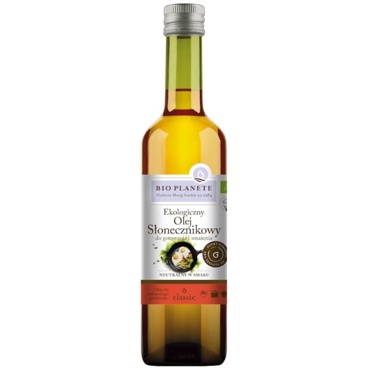 Bio Planet Olej do gotowania i smażenia BIO 500 ml