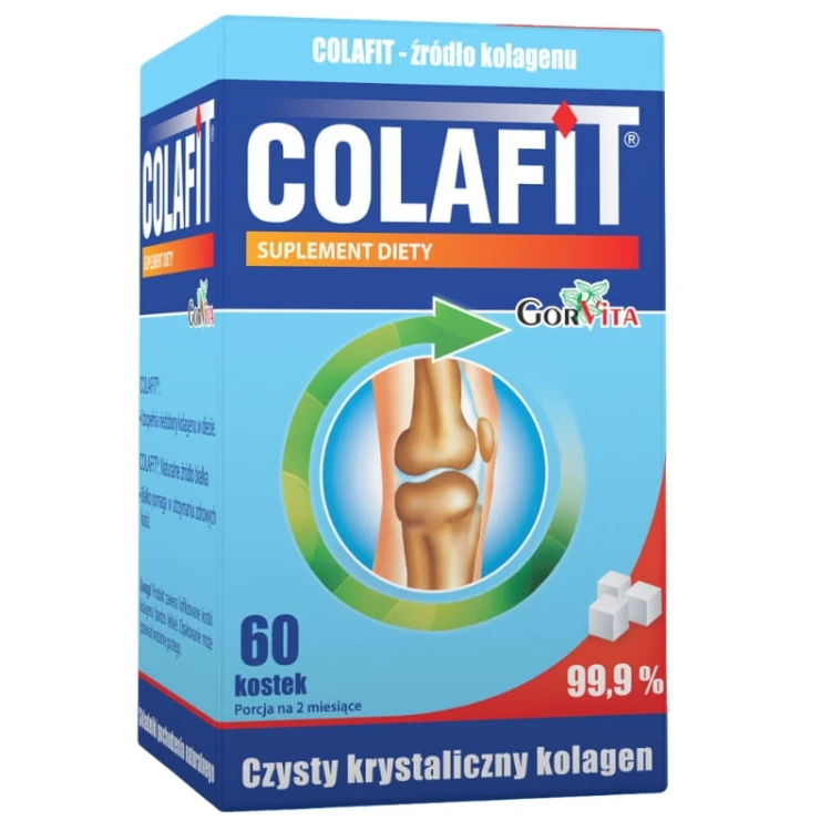 Colafit - Kolagen 99,9 % 60 kostek