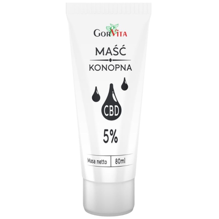 Maść konopna CBD 5% 80ml