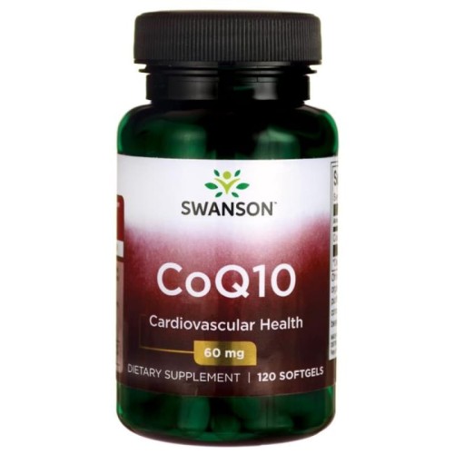 Swanson Koenzym Q10 60mg 120 kaps.