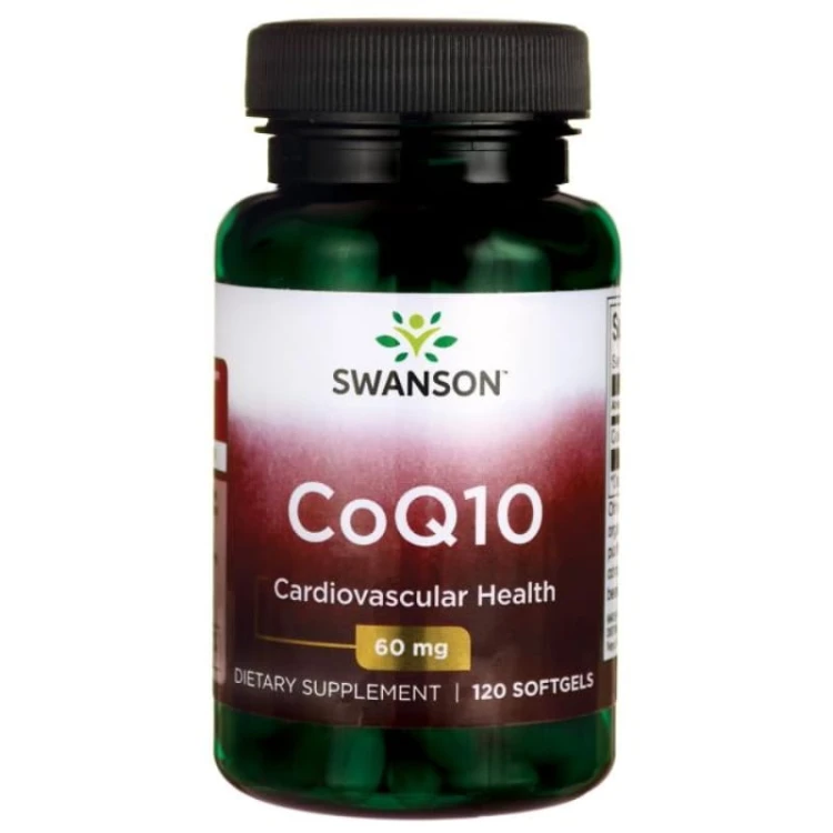 Swanson Koenzym Q10 60mg 120 kaps.