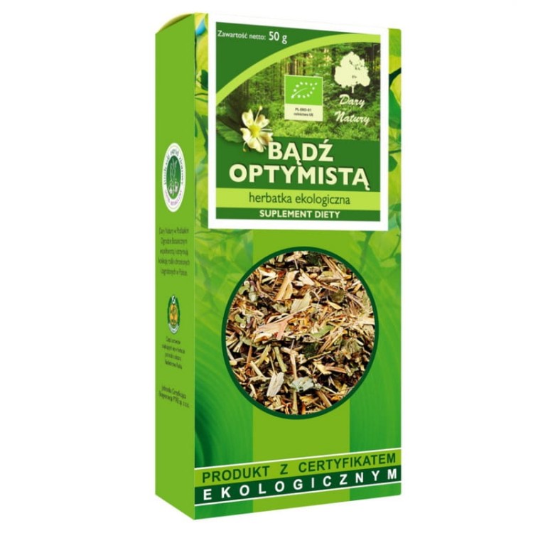 Herbatka Bądź Optymistą EKO 50g