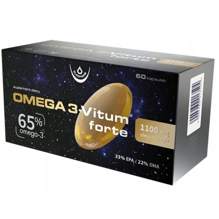 Oleofarm Omega 3-Vitum forte 60 kaps.