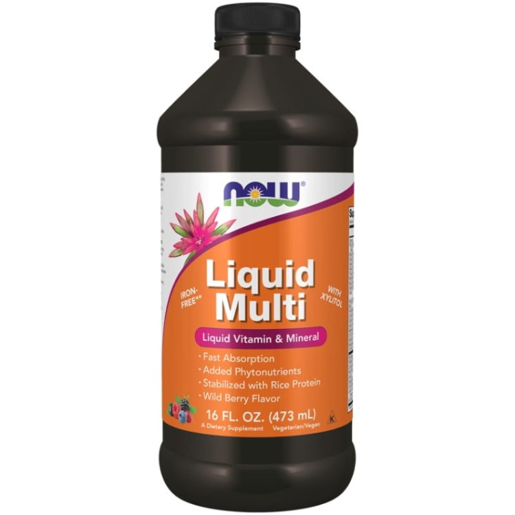 Liquid Multiwitamina Dzika jagoda 473ml