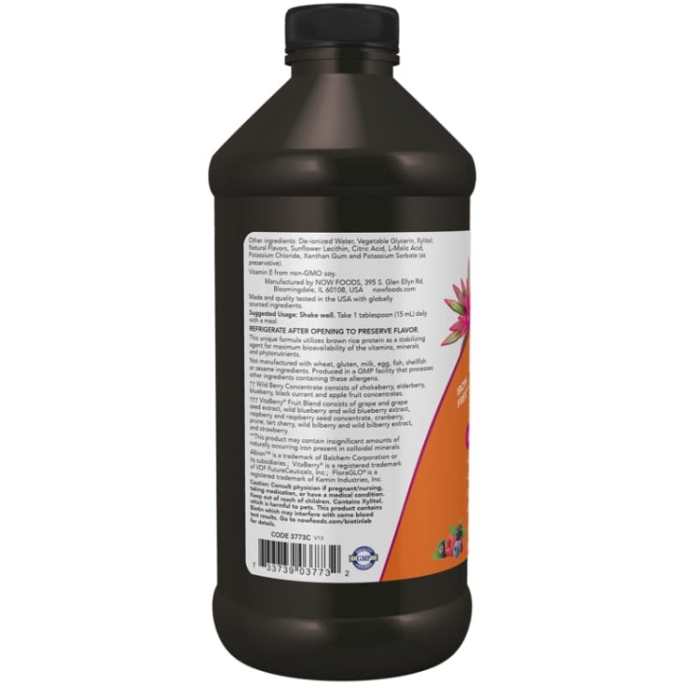 Liquid Multiwitamina Dzika jagoda 473ml
