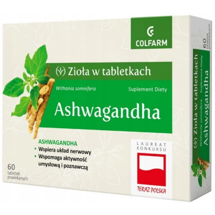 Ashwagandha (Withania somnifera) 60 tabl.