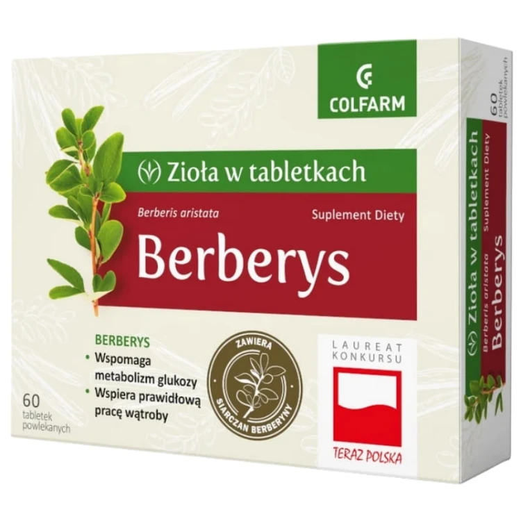 Berberys 60 tabl.
