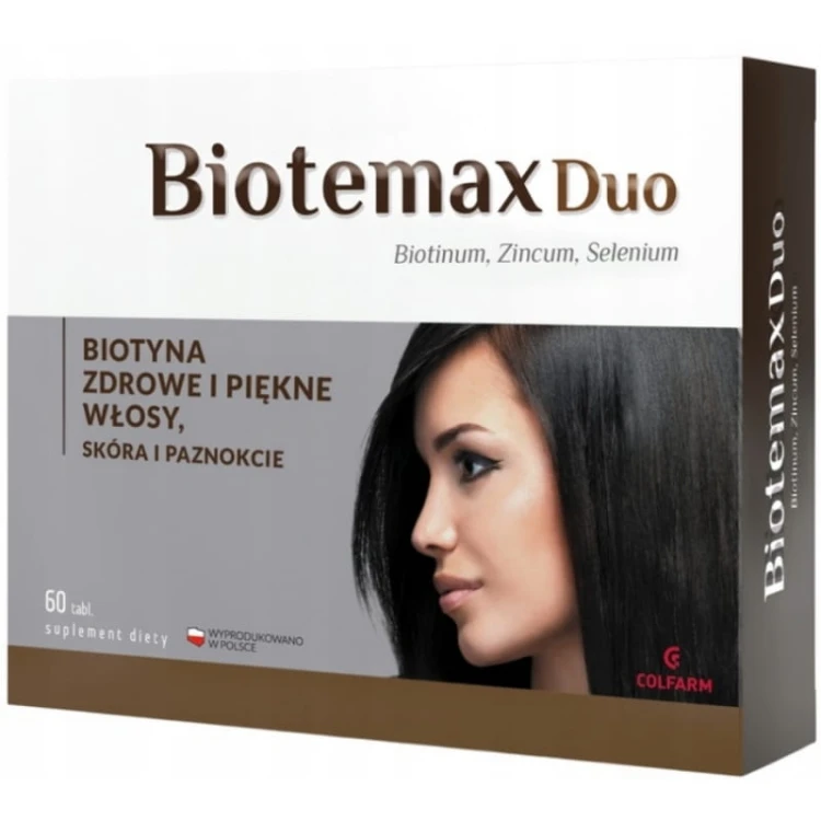 Biotemax Duo Biotyna 2,5mg 60 tabl.
