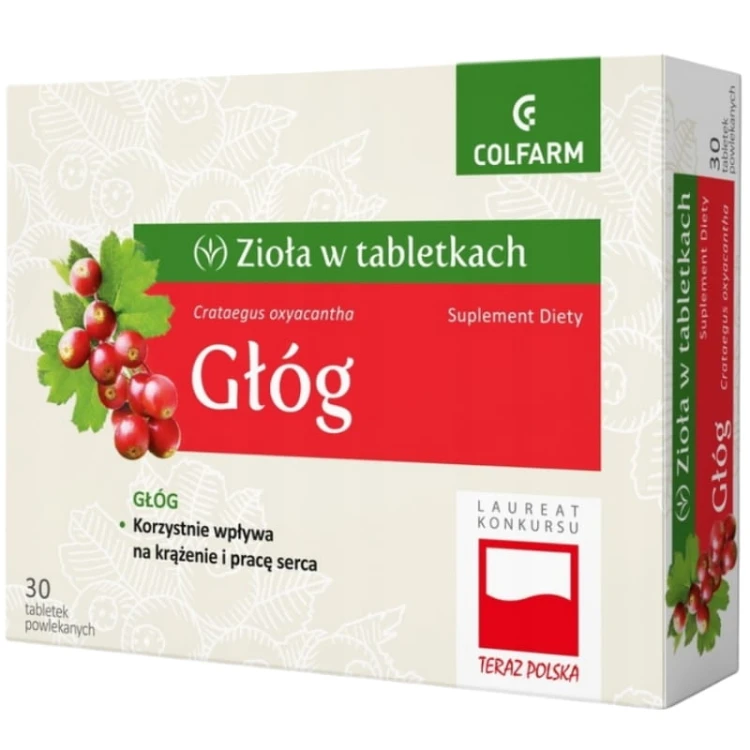 Głóg 30 tabl.
