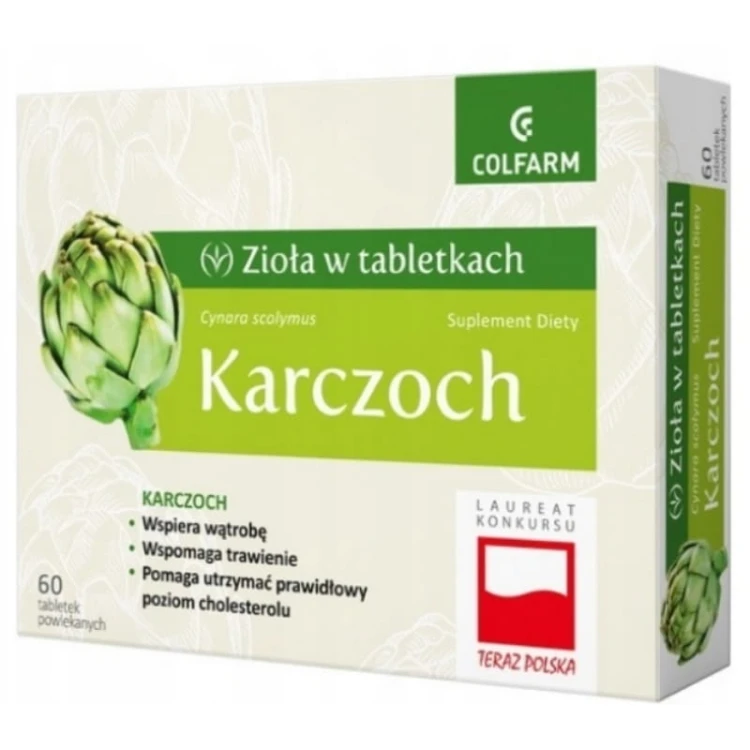 Karczoch 60 tabl.